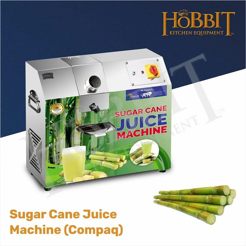 Automatic Sugarcane Juice Machine Compaq, Yield: 200 ml/kg