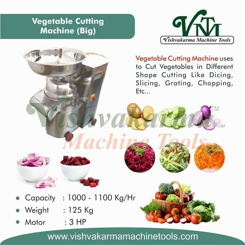 Automatic Vegetable Cutting Machine