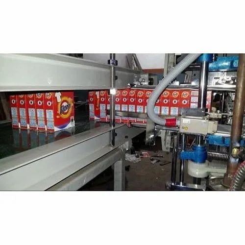 Automatic Washing Powder Mono Carton Filling & Gluing Machine