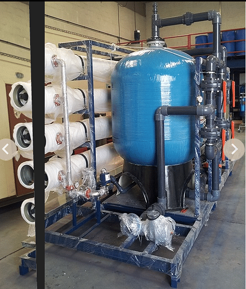 Automatic Water Purifier Cum Softening Plant, For Industrial