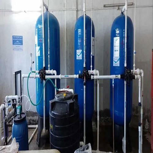 Automatic Water Softening Plant, For Industrial, 10000 LPH