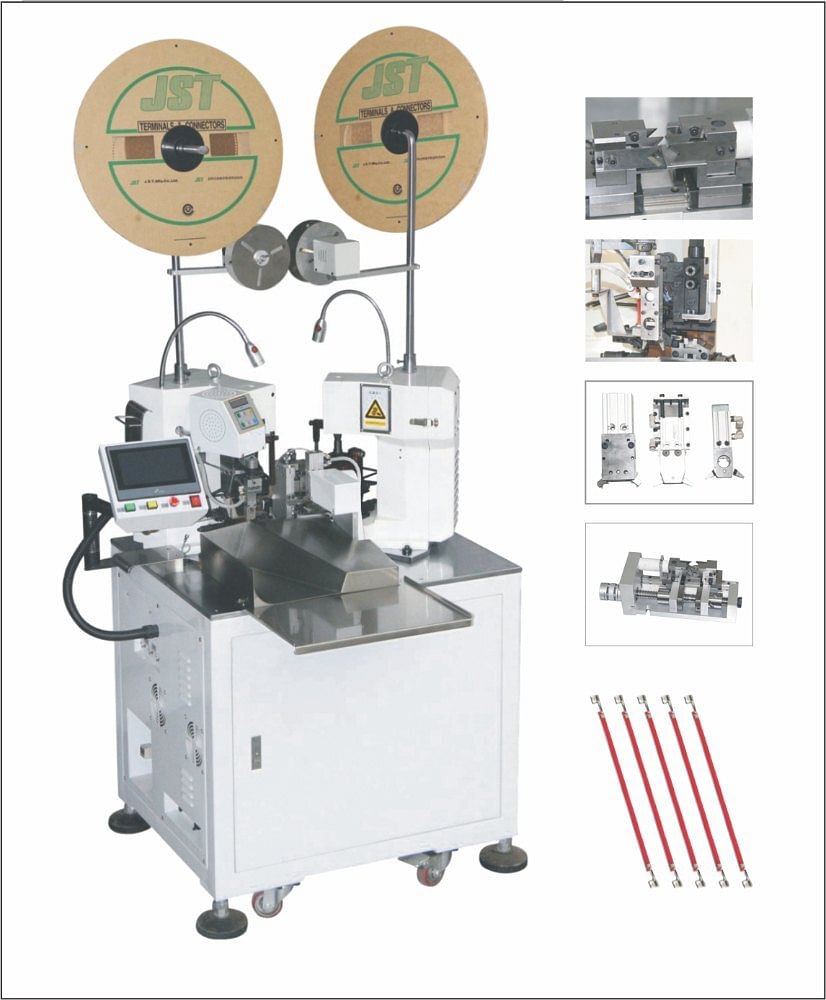 Automatic Wire Striping And Crimping Machine, Capacity: 4300 Pcs / Hr. Within 100 mm