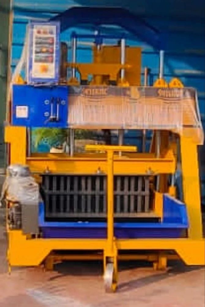 Automation Grade: Manual Hydraulic Concrete Block Making Machine