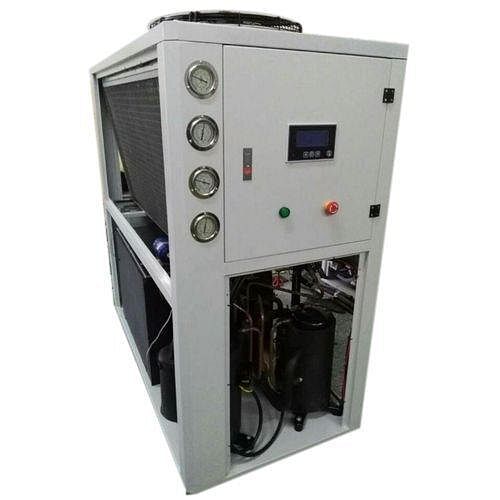 Automation Grade: Semi-Automatic Three Phase,Single Industrial Water Chiller, Air-Cooled, Capacity: 2 ton