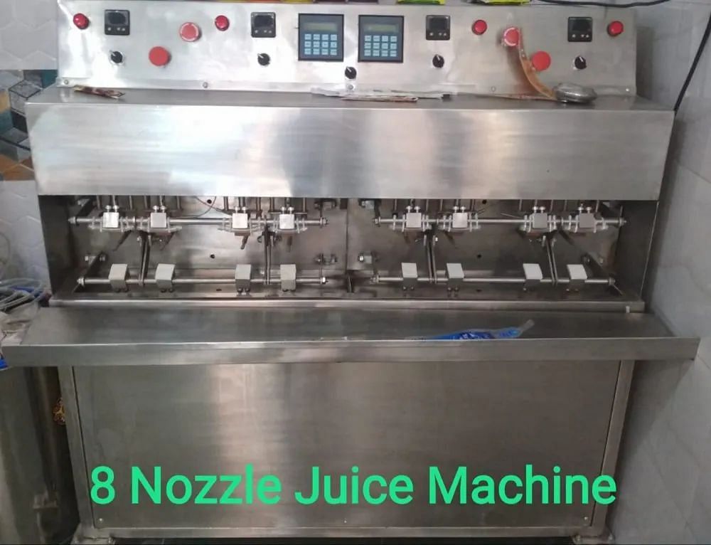 Automation Grade: Semi-Automatic Electric Juice Pouch Packing Machine, 3HP, Capacity: 500-1000 Per Hour