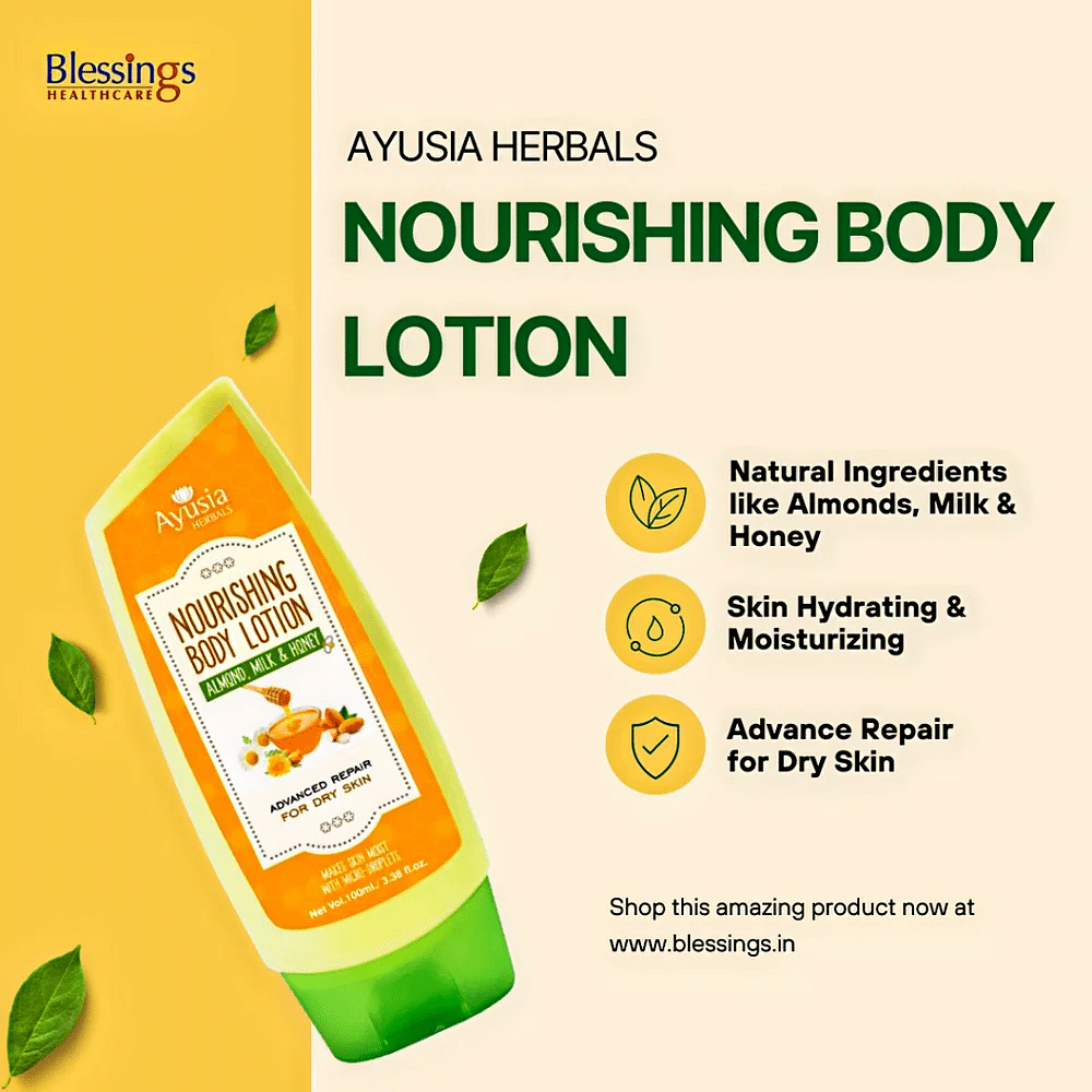 Ayusia Herbals Moisturizing Lotion, 100 ml