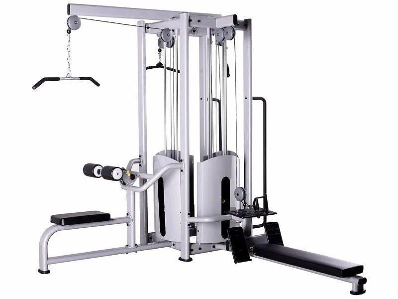 Back Commercial Presto Multi Gym 4 Station MC 4003, Weight: 320 kg