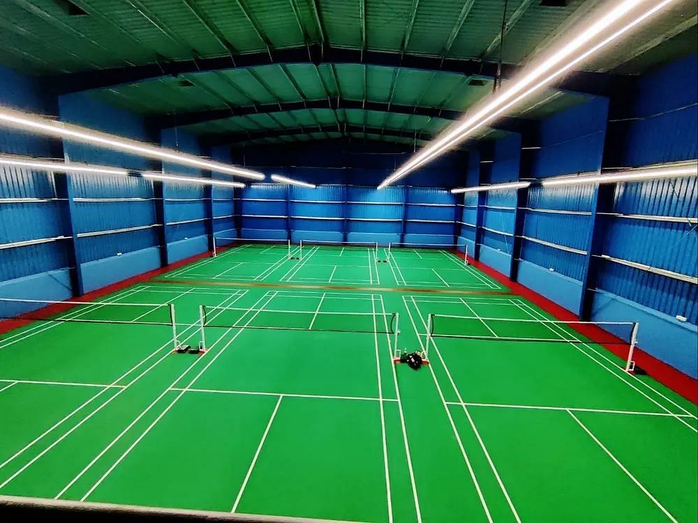 Badminton PU/PVC Flooring Mat, Model Name/Number: Bwf, Thickness: 4.5-7 mm