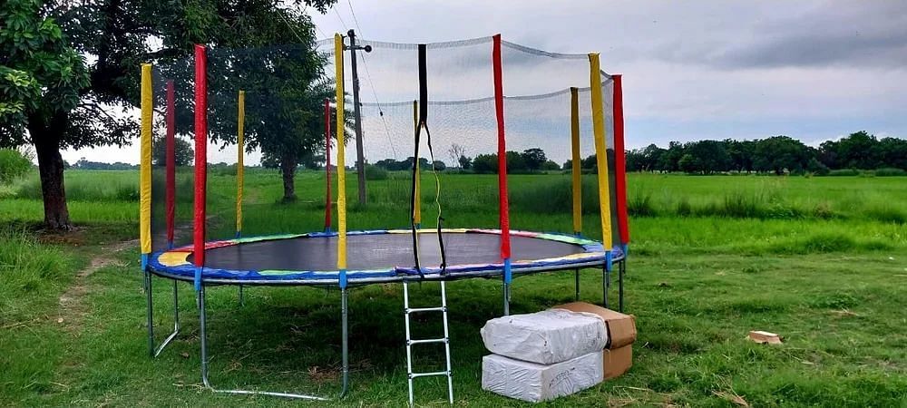 Banke Inflatables 14 Feet Kids Jumping Trampoline, For Events