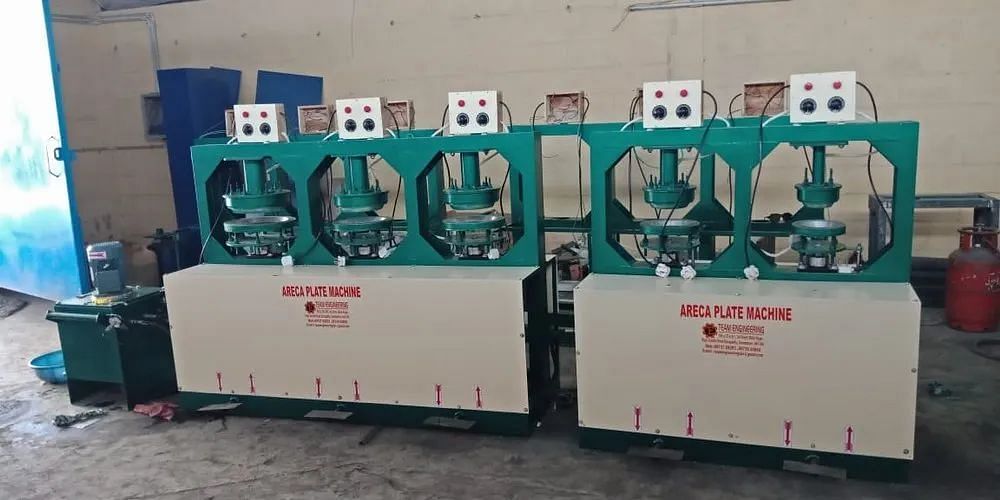 Bannariamman Areca 5 Dies Plate Making Machine, 220/440, Production Capacity: 2000 Pcs