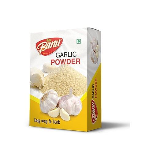 BANU Dehydrated Garlic Powder, Packaging Type: Packet, Packaging Size: 100 grm