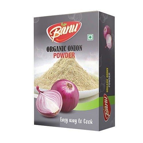 BANU Dehydrated Onion Powder, Packaging Type: Box, Packaging Size: 100 grm