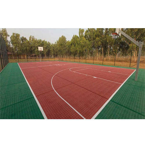 Basketball Court PP Tile, 1-5 Mm