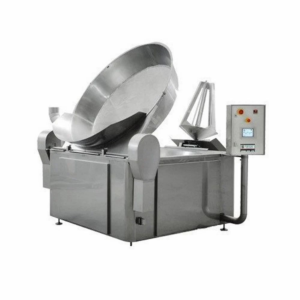 Batch Type Banana Chips Flavouring Machine, For Industyrial, Size: Stainless Steel