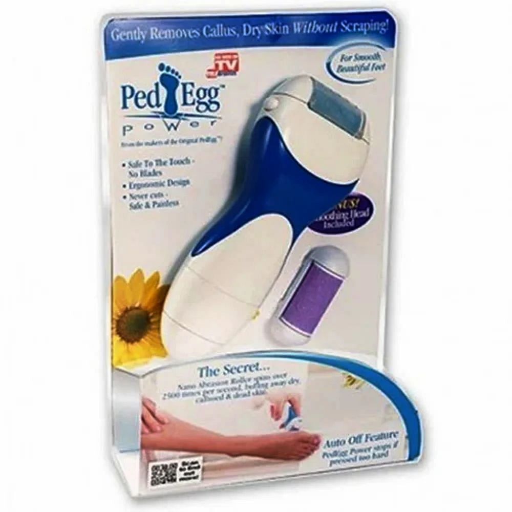 Battery Operated Pedi Egg Foot Roller Callus Remover Hard And Dead Skin Remover Care, Long