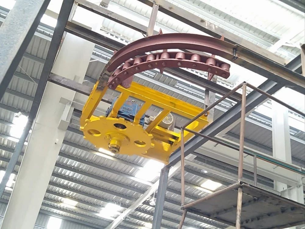 Belt Cylinder Overhead Conveyor, Industrial, Automation Grade: Automatic