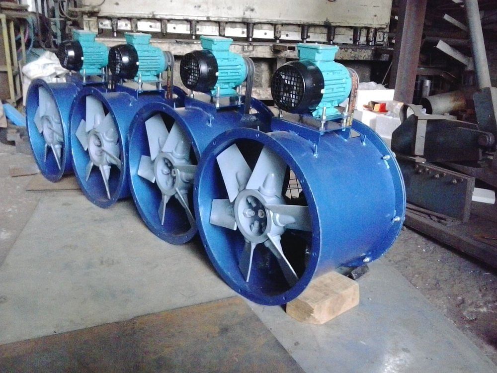 Belt Driven Axial Fan Services, For Industrial