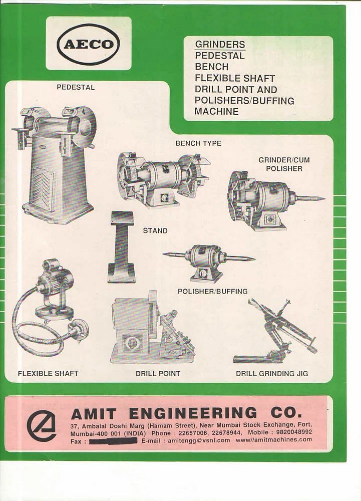 Bench Polisher Machine