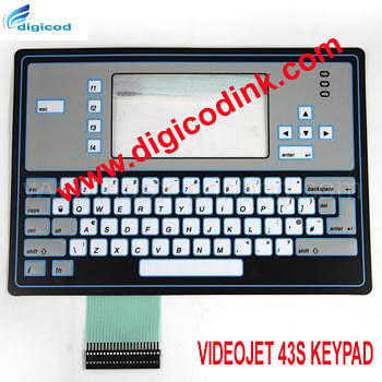 Best Black VIDEOJET KEYPAD, Model Name/Number: 43s, Capacity: More