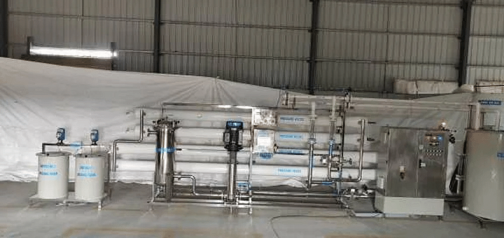 Best Innovation Reverse Osmosis Pharmaceutical Water System, For Industrial, Water Storage Capacity: 4000 L