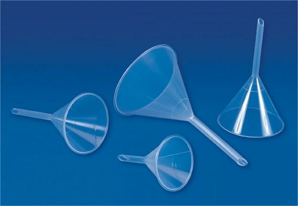 Bestco Plastic Long Stem Funnel, For Chemical Laboratory