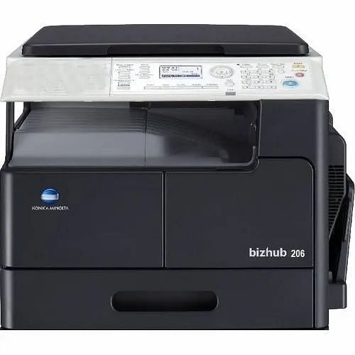 BH 206 Konica Multifunctional Laser Printer, Memory Size: 128mb