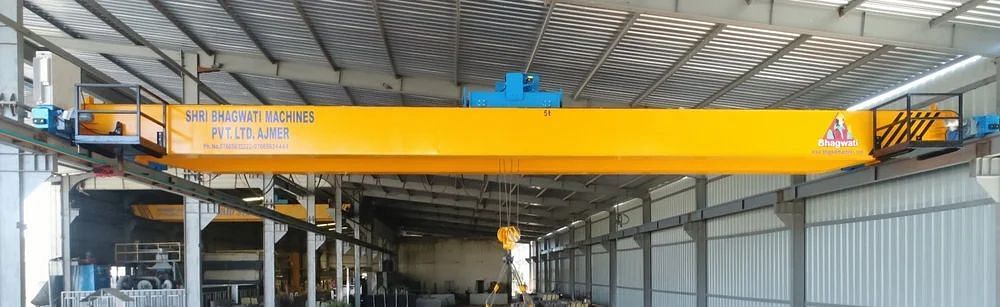 Bhagwati Single Girder EOT Crane 10 Ton, Lifting Speed: 2.5m