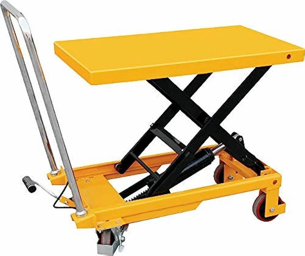 Bharat UniTech HLTP500 Hydraulic Scissor Lift Table, Running Mode: Moving, Working Height: 900mm