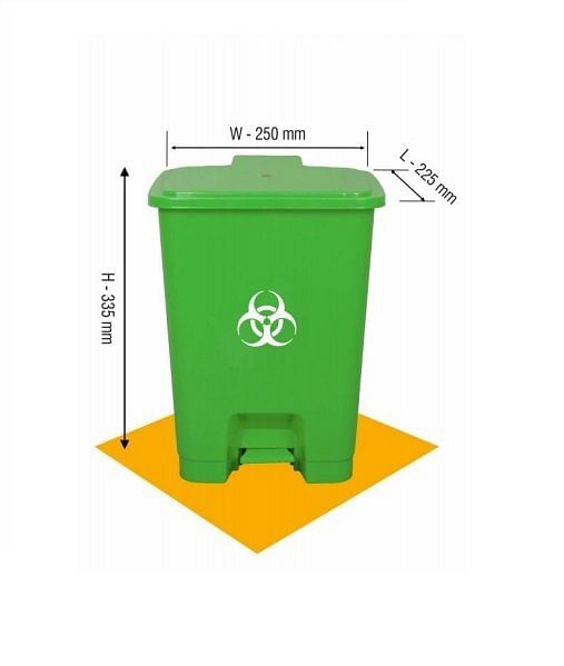 Bio Medical Waste Bin 10 Ltr