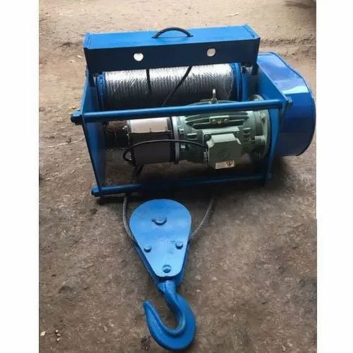 BK With Trolley 1 Ton Electric Wire Rope Hoist, For Industrial