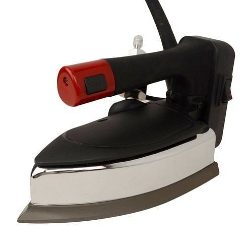 Black and Silver Gravity Shilter Steam Iron