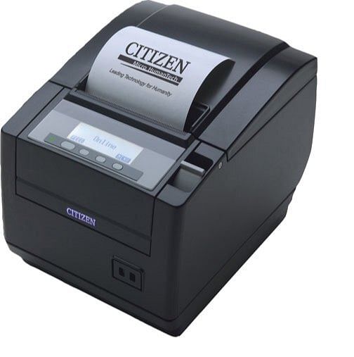 Black And White 2D CITIZEN POS Thermal Printer CT - S801 II, For Receipt Printing