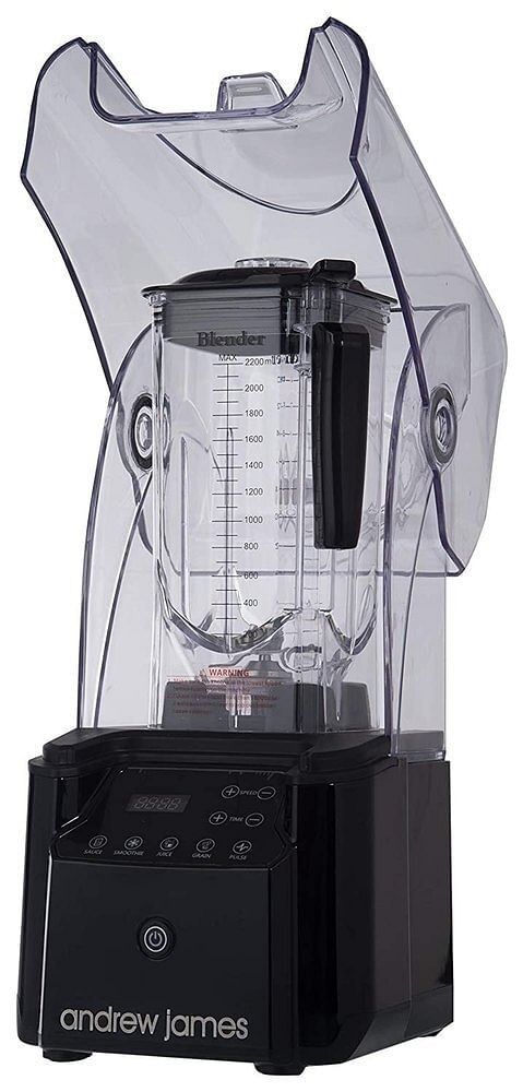 Black Andrew James Limited Edition Silent Blender 2200w Silent Bar Blender, Power Consumption(Watt): 2200 Watt