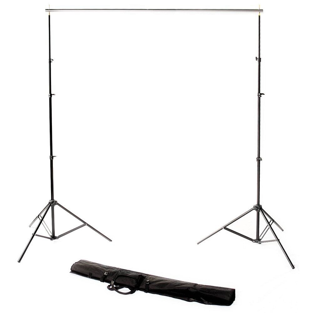 Black Backdrop Background Studio Stand, Size: 8x8 Feet