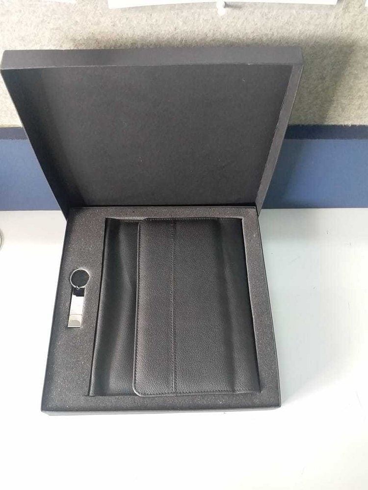 Black Car Document Folder for Car Registration Documents