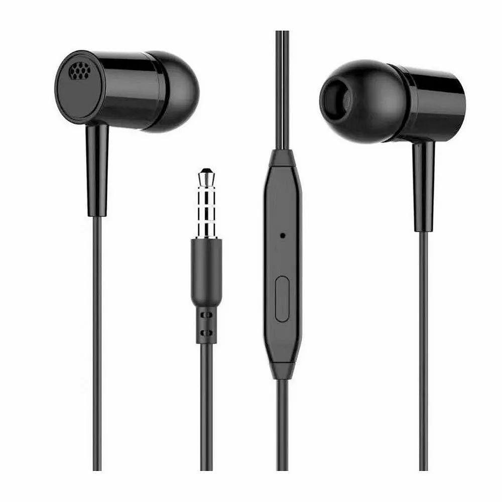 Black CHF106 Champ Wired Earphone