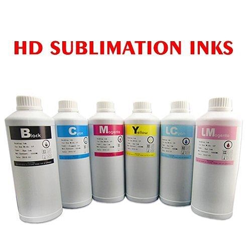 Black HD SUBLIMATION INKS - COLORFLU, Packaging Size: Per Ltr Pack