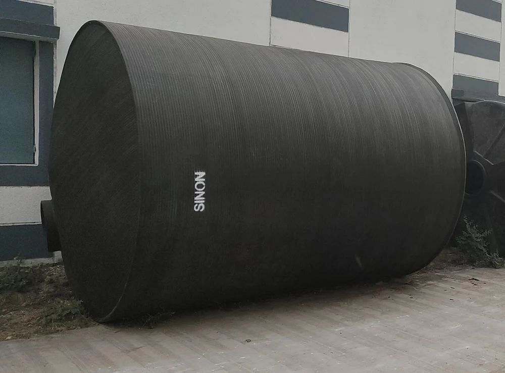 Black HDPE Tank