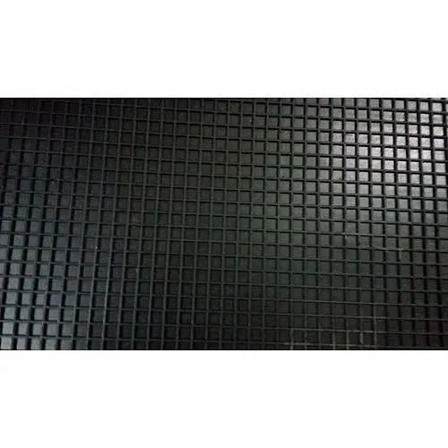 Black Industrial Electrical Rubber Mat