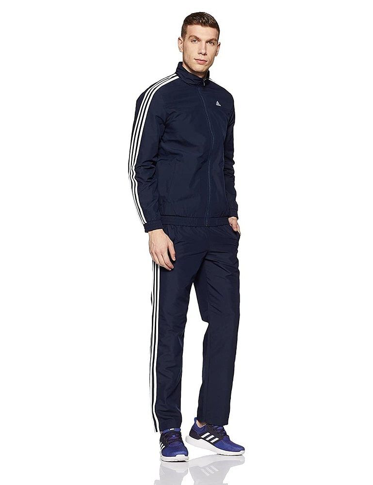 Black Male Dobby Sport Track Suit