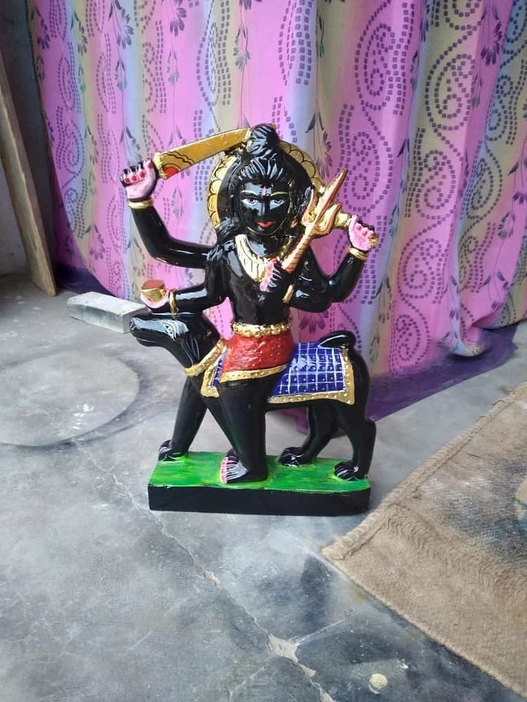 Black Marble Kalbhairav Statue, Temple