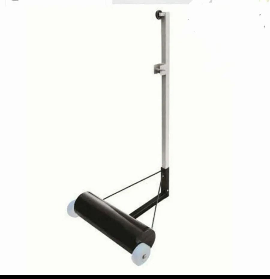 Black Portable Badminton Pole Movable