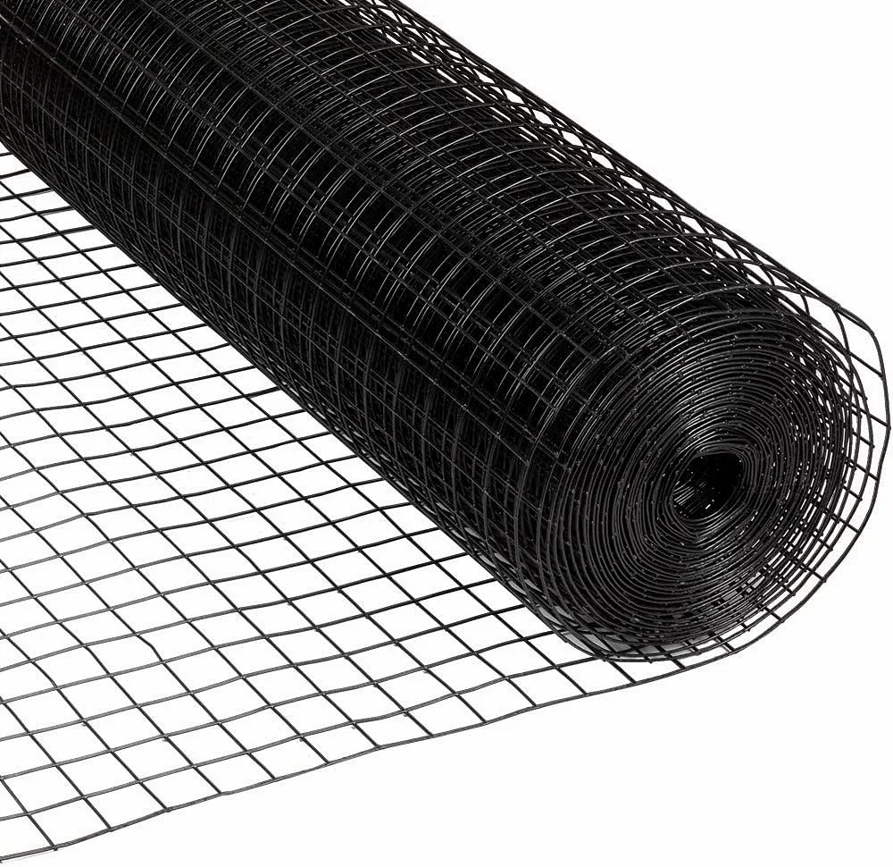 Black PVC Coated Wire Netting