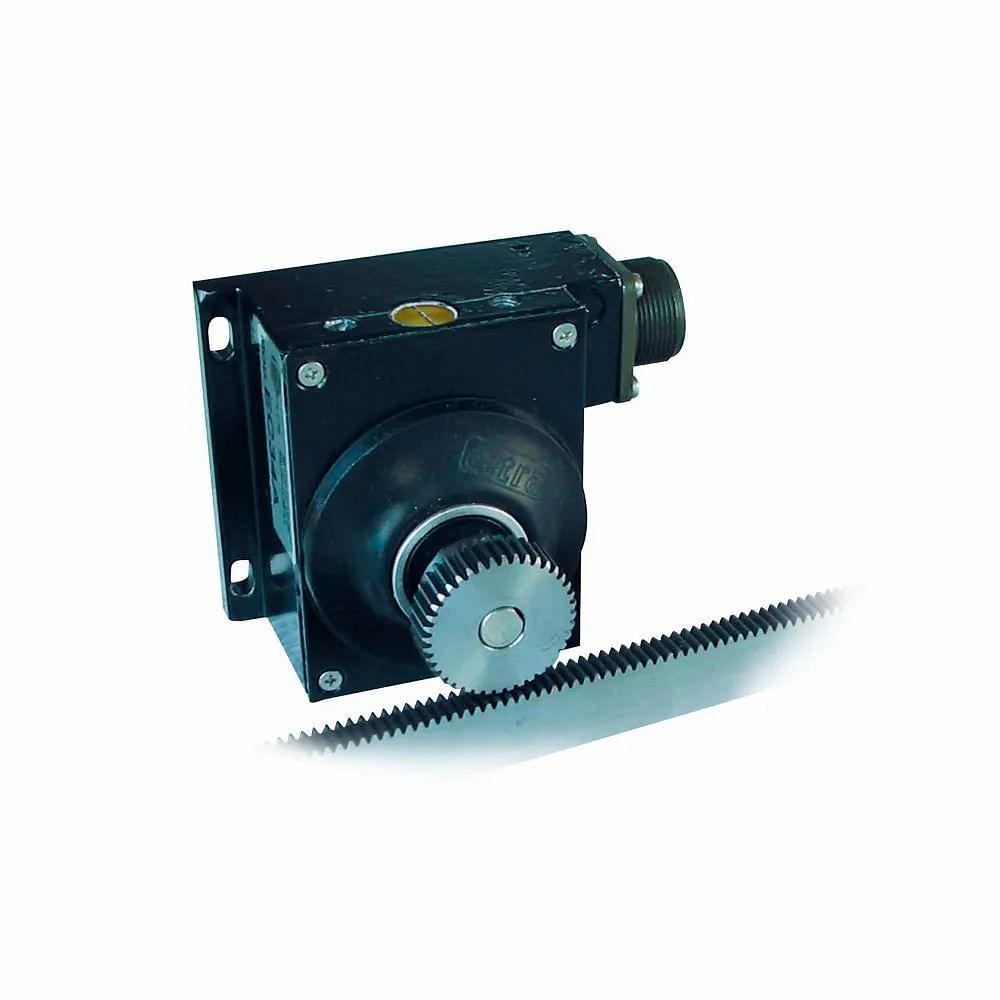 Black Rack & Pinion Encoder, For Industrial