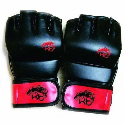 Black White Red Blue.. Grappling Gloves