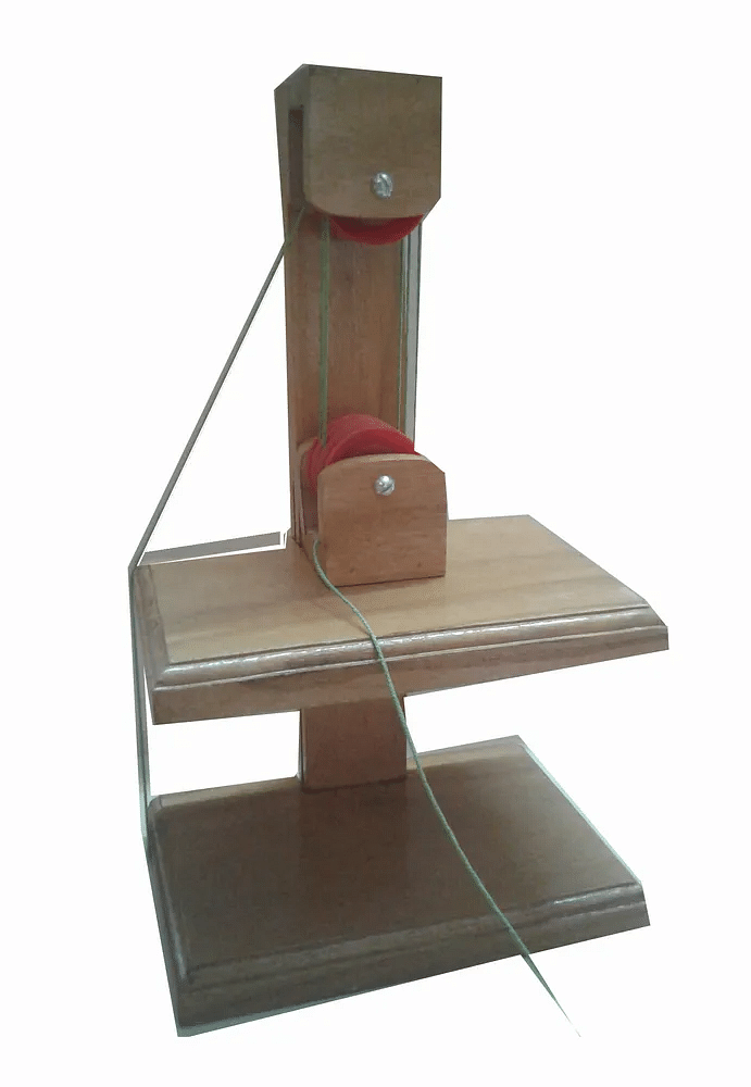 Block and Tackle Wooden