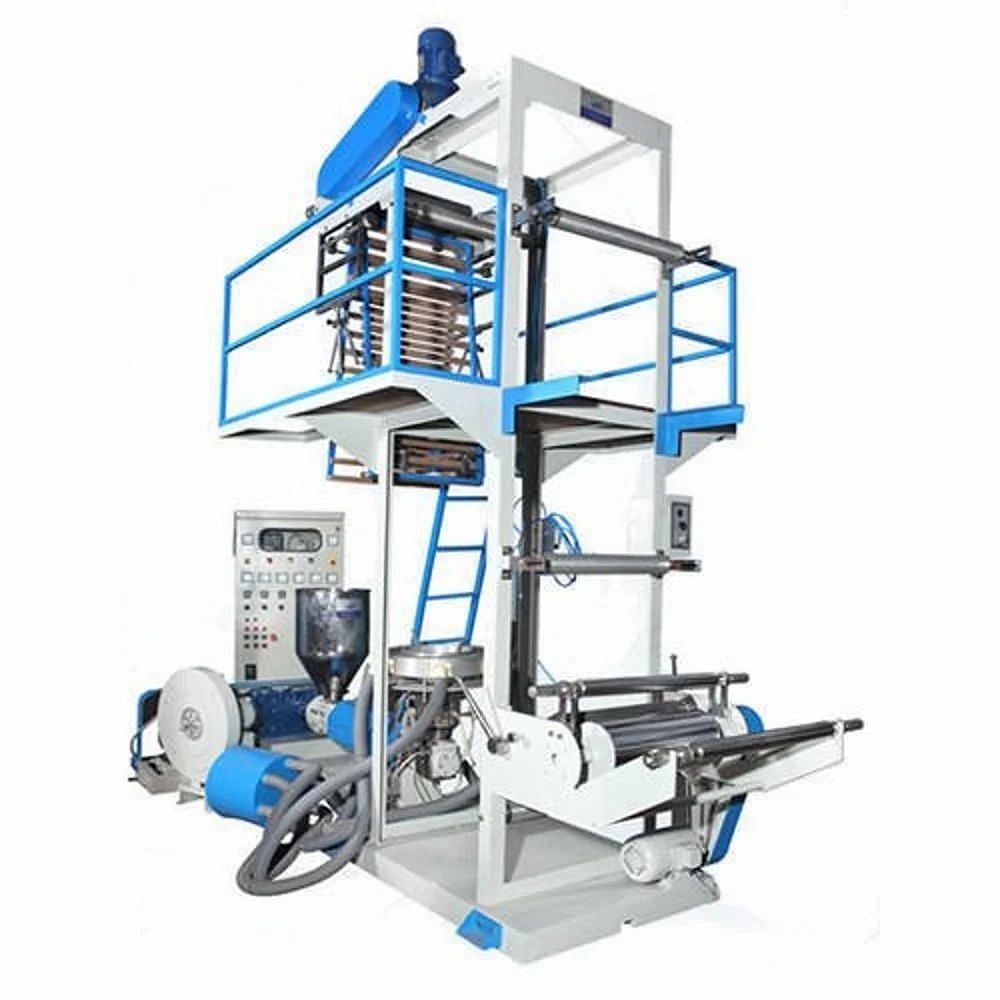 Blown Film Extrusion Machine/Plant, Production Capacity: 45 Kg/Hr