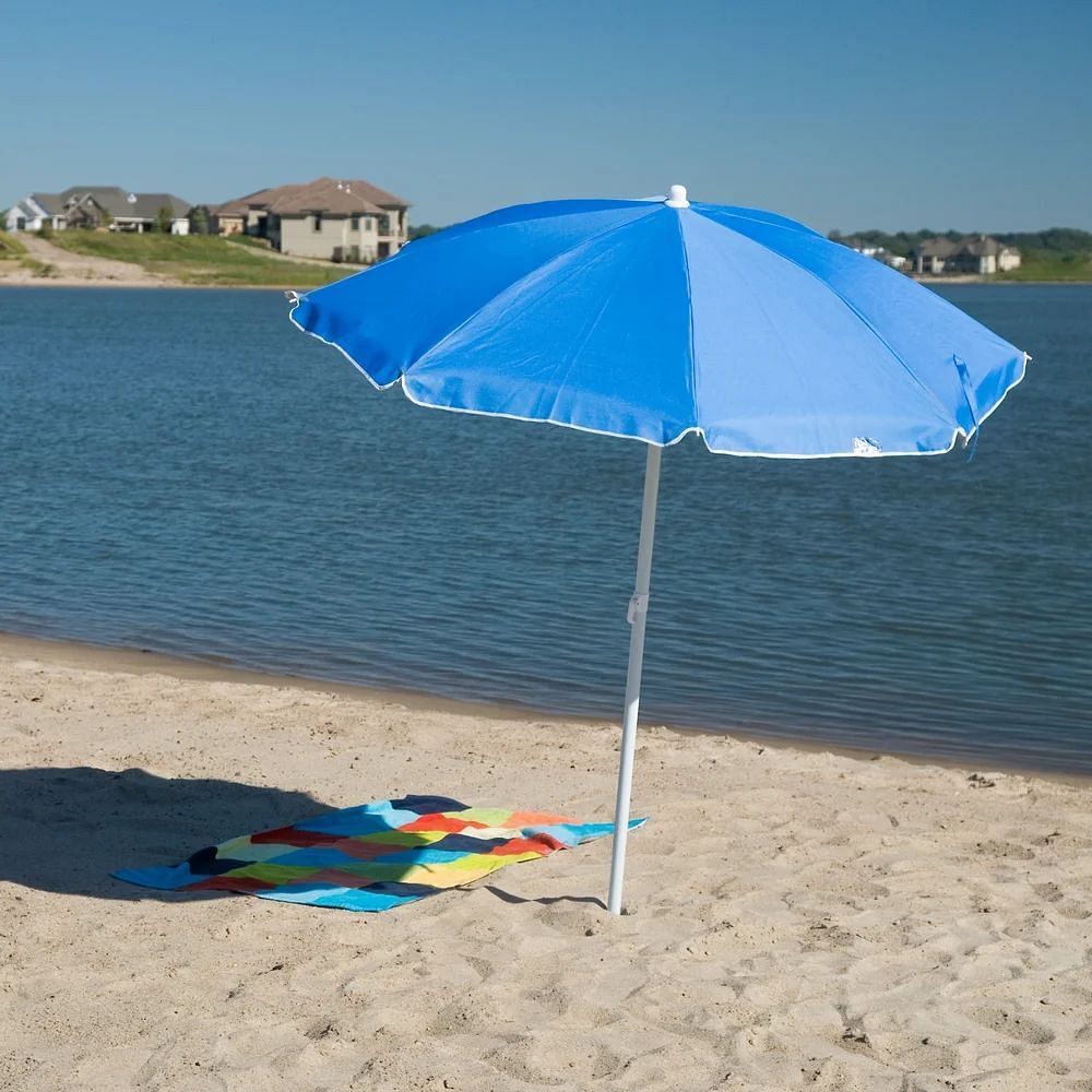 Blue Beach Umbrella