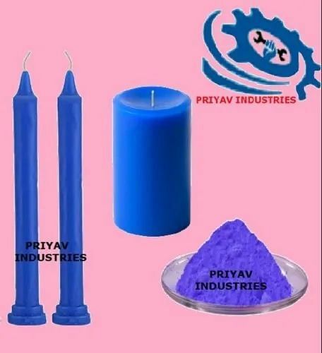 Blue Candle Making Wax Color