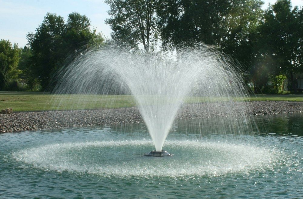 Blue Designer Garden Fountains, For Parks & Hotels